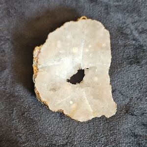 Natural Crystal Geode Pendant